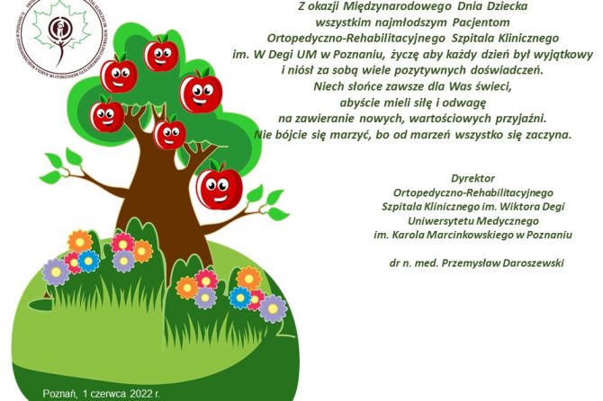 1 czerwca 2022 – Międzynarodowy Dzień Dziecka