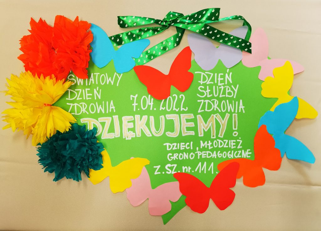 życzenia z okazji Światowego dnia służby zdrowia od