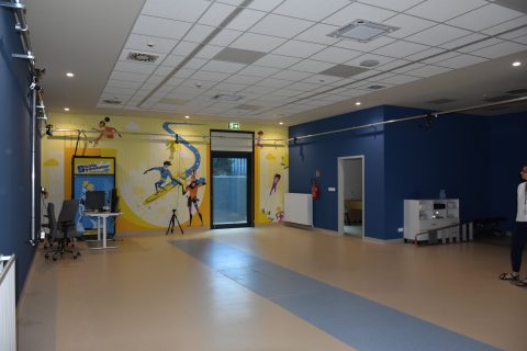 Laboratorium Chodu w Centrum Technologicznie Wspomaganej Rehabilitacji dla Dzieci