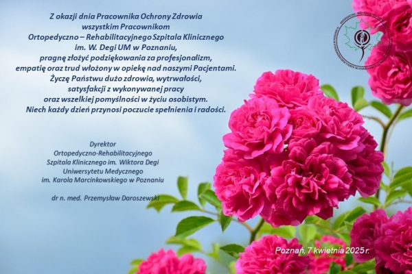 7 kwietnia 2025 – Dzień Pracownika Ochrony Zdrowia