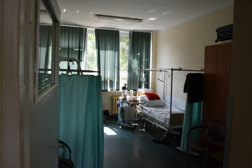 oddział rehabilitacji przed remontem
