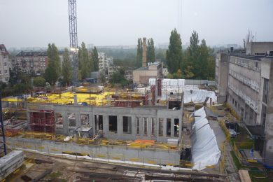 budowa nowego skrzydła Szpitala