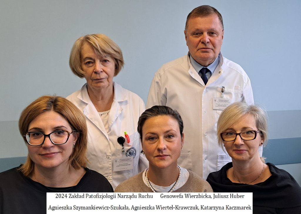 pracownicy Zakładu Patofizjologii Narządu Ruchu