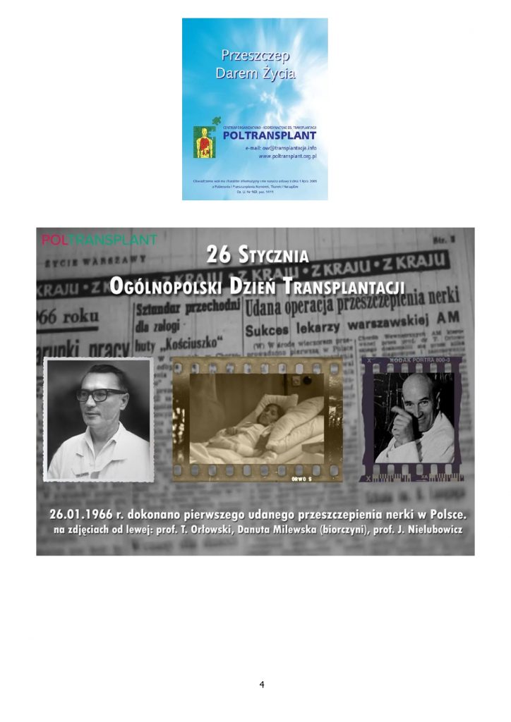 Ogólnopolski dzień transplantacji