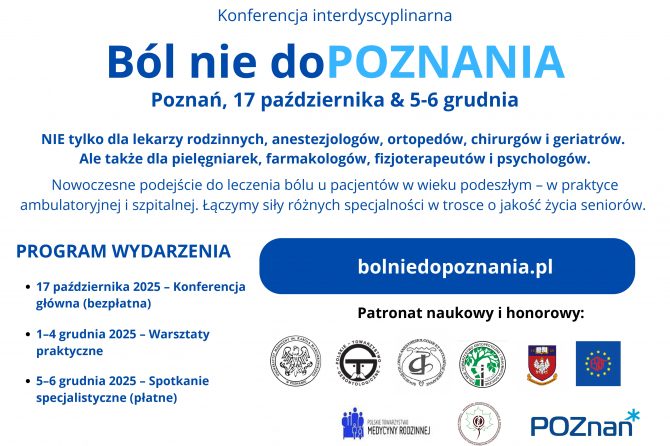 Konferencja „Ból nie doPOZNANIA”