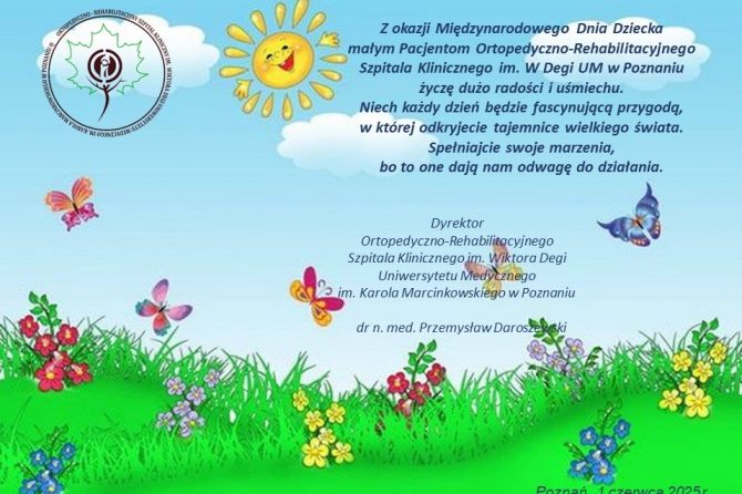 1 czerwca 2025 – Międzynarodowy Dzień Dziecka