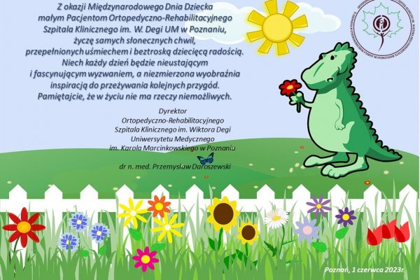 1 czerwca 2023 – Międzynarodowy Dzień Dziecka