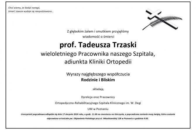 Ostatnie pożegnanie