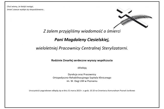 Ostatnie pożegnanie