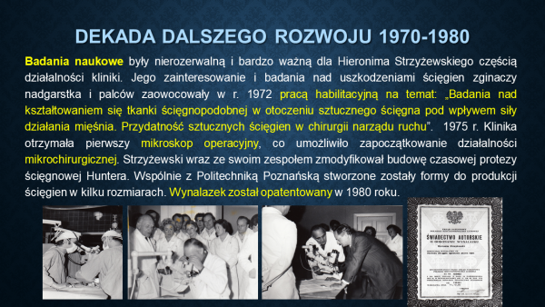 Wspomnienie Profesora Hieronima Strzyżewskiego