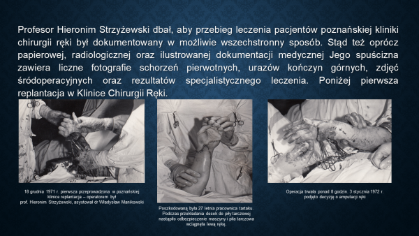 Wspomnienie Profesora Hieronima Strzyżewskiego