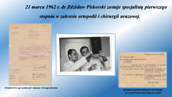 prezentacja poświęcona dr n. med. Zdzisławowi Piskorskiemu