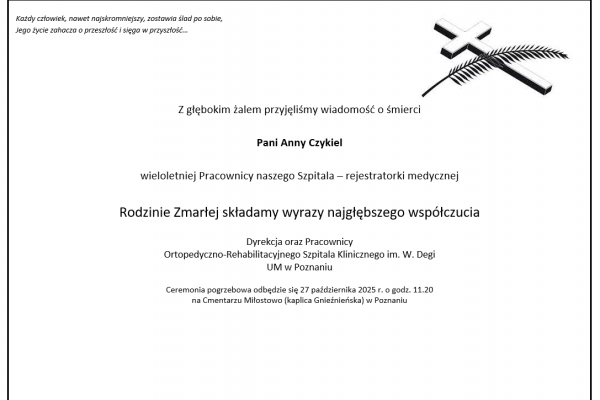 Wyrazy współczucia